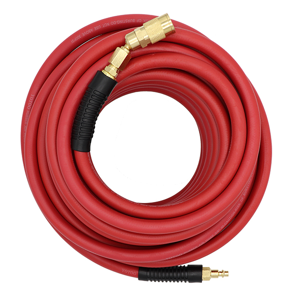 YOTOO Heavy Duty Rubber Air Hose 3-8-Inch by 50-Feet 300 PSI